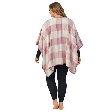 Plus Size Cuddl Duds® Double Plush Reversible Wrap