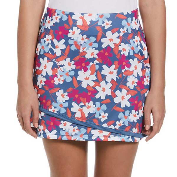 Women's Grand Slam Geometric Floral Print Golf Skort