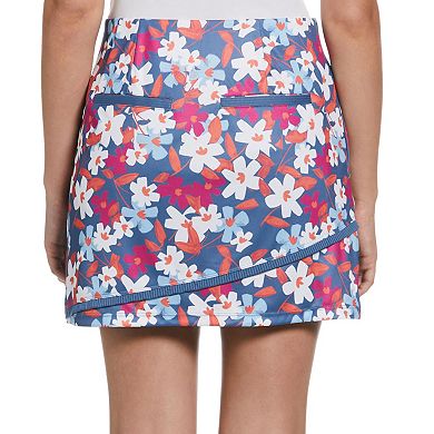 Women's Grand Slam Geometric Floral Print Golf Skort