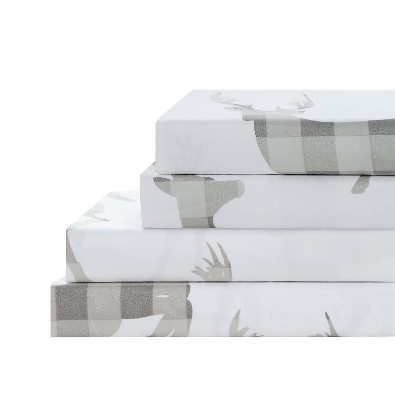 Harper Lane Carol Sheet Set or Pillowcase Pair, White, King Set