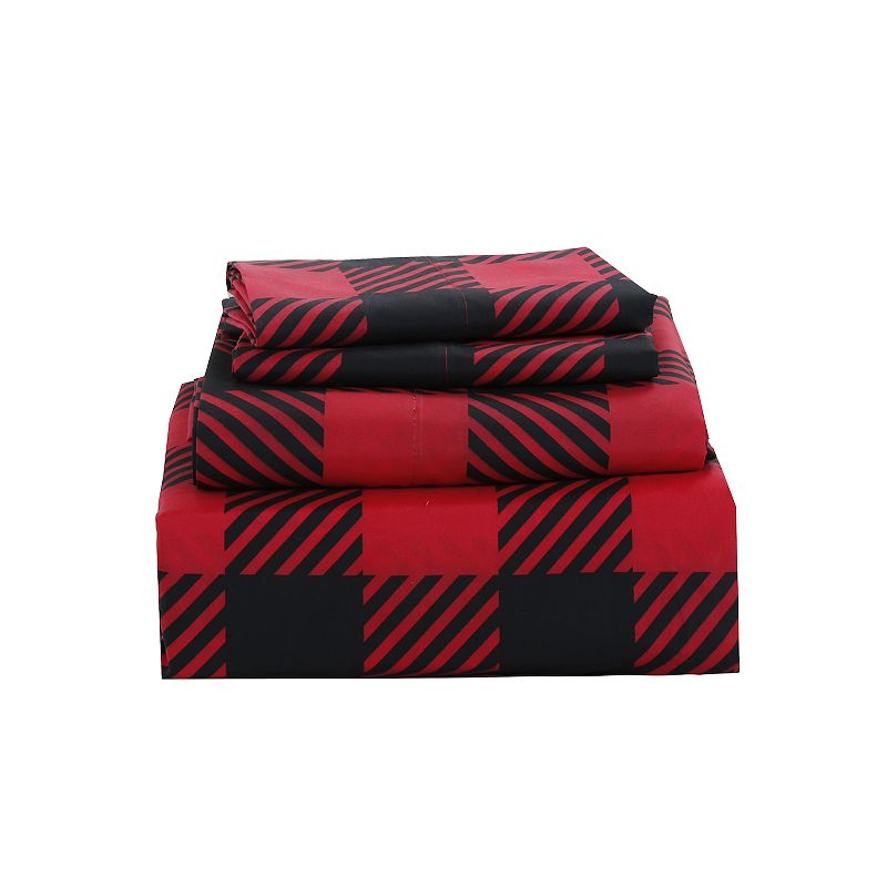 Harper Lane Sheet Set or Pillowcase Pair, Red