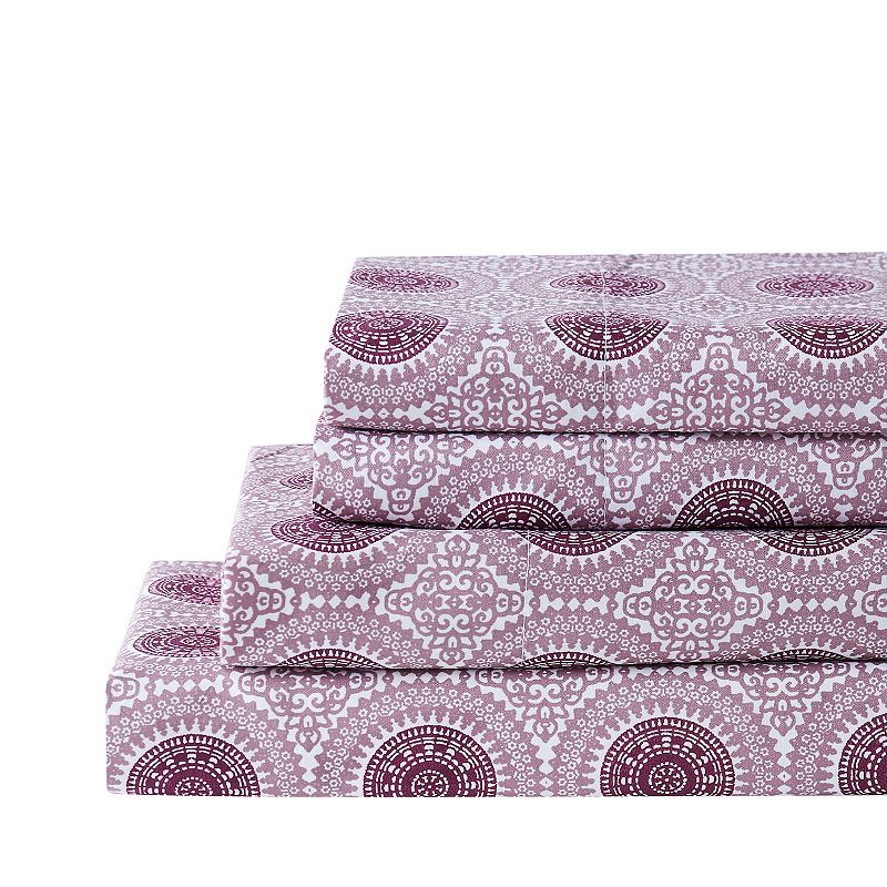 Harper Lane Sheet Set or Pillowcase Pair, Purple, Twin
