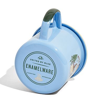United By Blue Enamel Mug