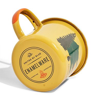 United By Blue Enamel Mug