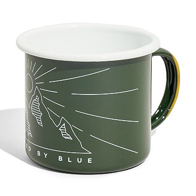 United By Blue Enamel Mug