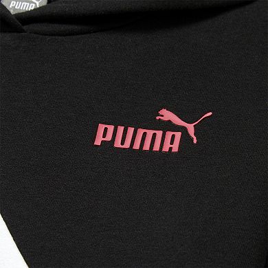 Girls 7-16 PUMA Power Pack Colorblock Fleece Pullover Hoodie