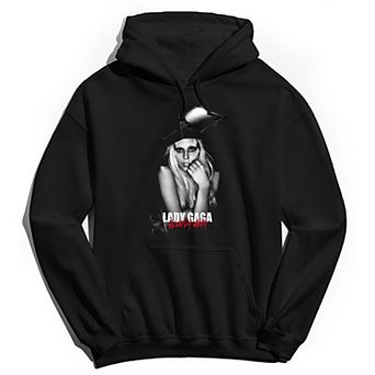 Men's Lady Gaga Bloody Mary Black Hoodie