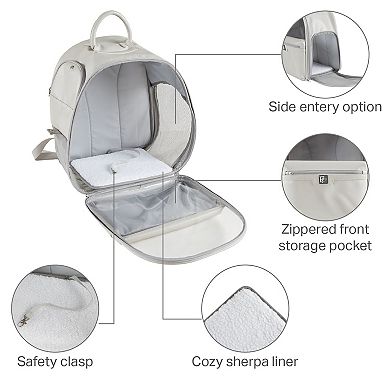 Friends Forever Pet Clear Window Backpack Carrier