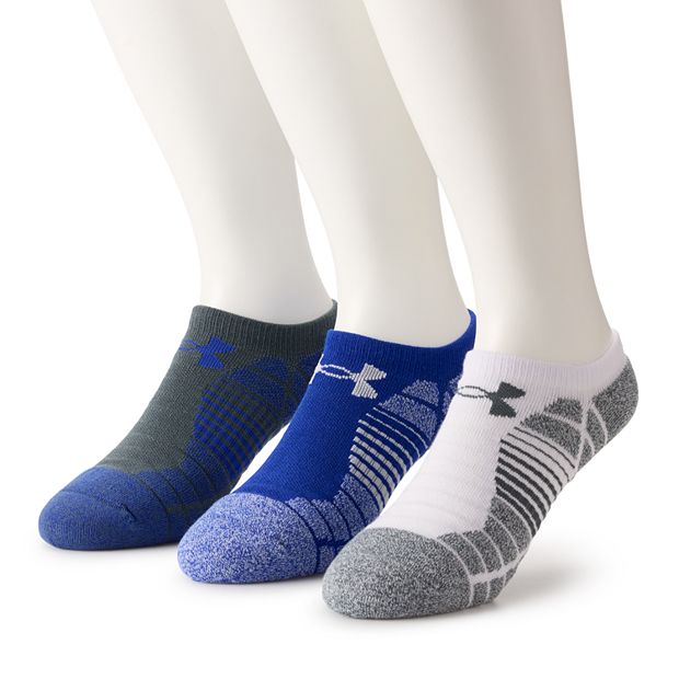 Under Armour Elevated Performance No Show Socks 3 Pack