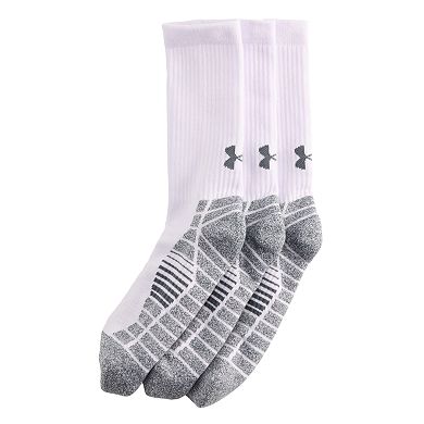 Men's Under Armour 3-Pack Elevated Performance Crew Socks