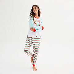 Women's Jammies For Your Families® Christmas Kitsch Plaid Pajama Set
