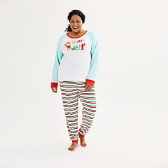 Cuddl Duds Women's Petite PS Fleecewear with Jogger Pajama Set Blue A545135