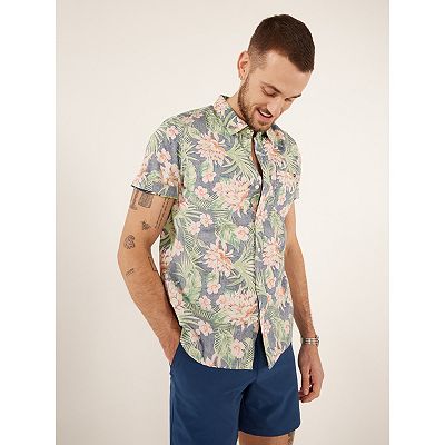 Men s Chubbies Short Sleeve Button Down Shirt