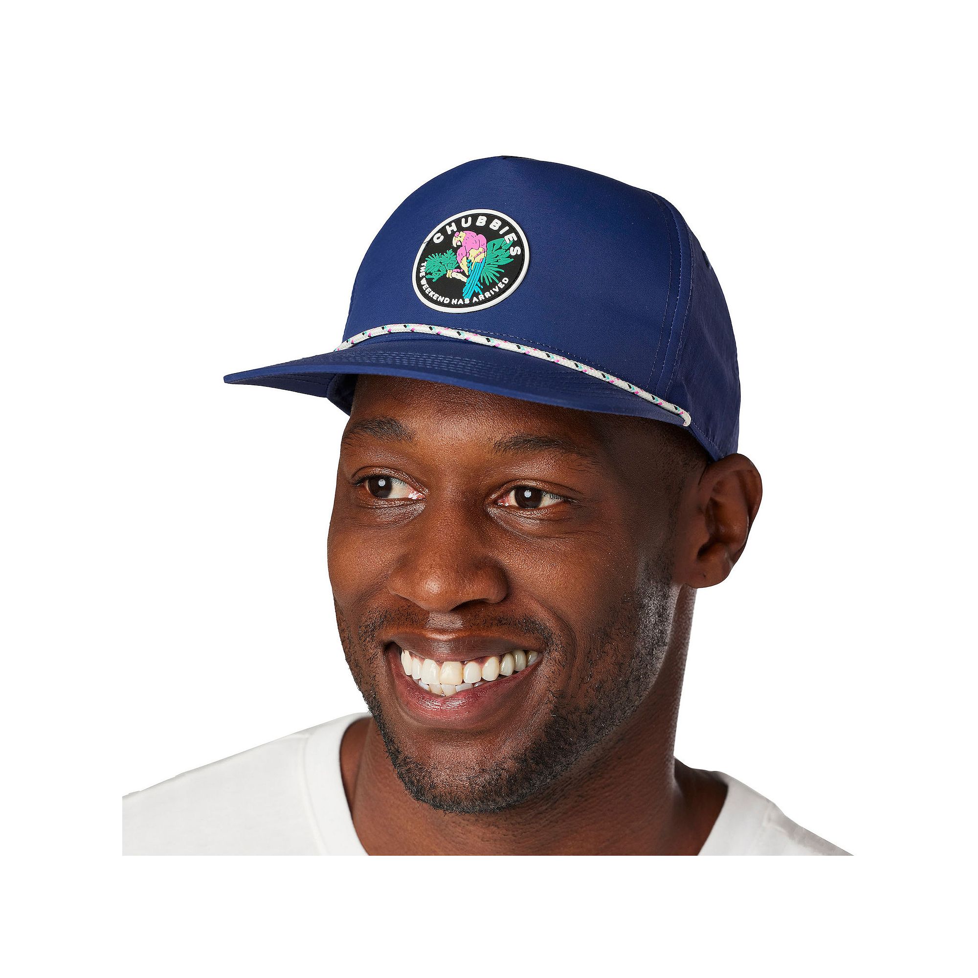 Chubbies Retro Nylon Hat, Blue Retro