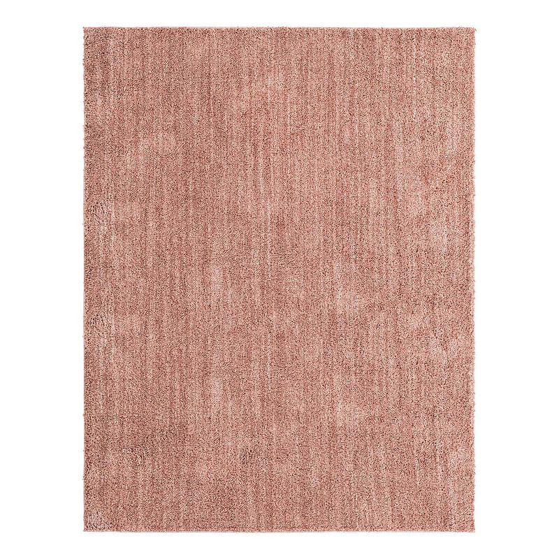 Jill Zarin Shaggy Chic Area Rug, Pink, 6.5Ft Sq