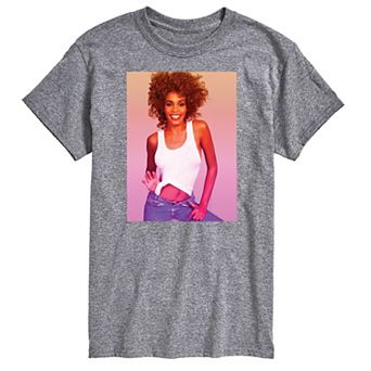 Big & Tall Whitney Houston Photo Tee