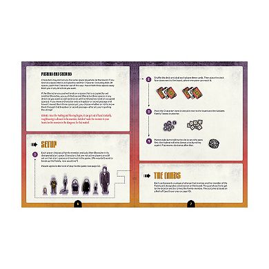 Pomegranate The Addams Family: A Delightfully Frightful Creepy Board Game