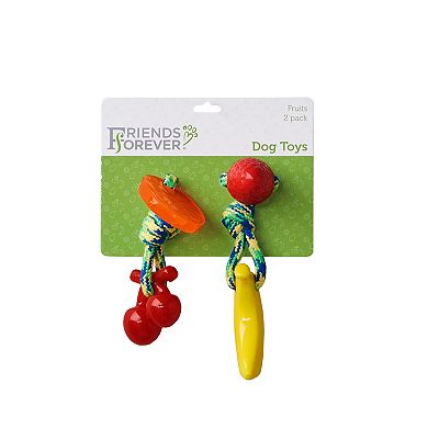Friends Forever Dog Rope Chew Toys 2-piece Set