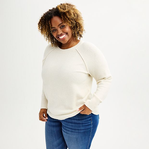 Kohls plus outlet size sweatshirts