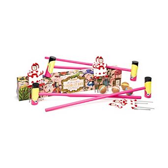 Professor Puzzle USA Wonderland Games The Queen of Heart's Croquet Set