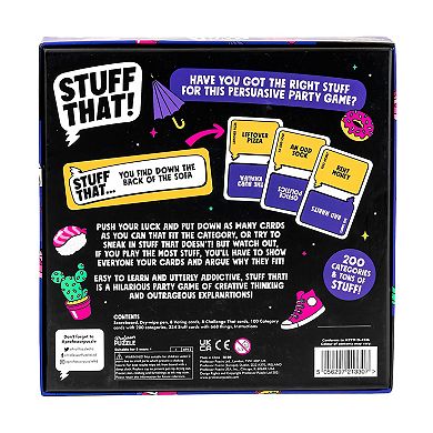 Professor Puzzle Games Stuff That!