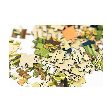 Professor Puzzle 252-Piece Jane Austen's Pride & Prejudice Double-Sided Jigsaw Puzzle