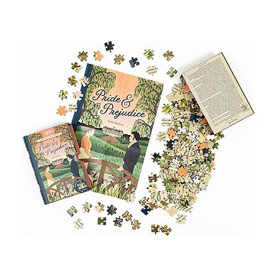 Professor Puzzle USA 252-Piece Jane Austen's Pride & Prejudice Double-Sided Jigsaw Puzzle