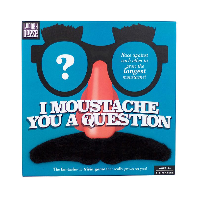 Professor Puzzle USA I Moustache You a Question, Multicolor