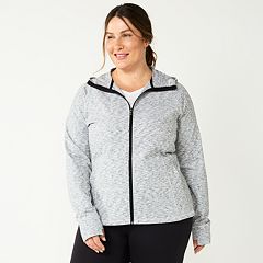 Women's Tek Gear® Essential Hooded Jacket, Size: Medium, White - Yahoo  Shopping