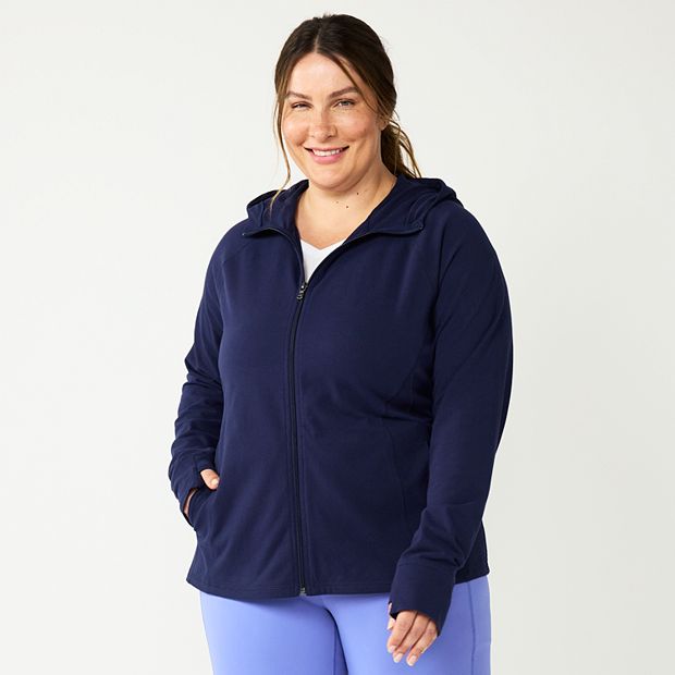 Plus Size Tek Gear® Essential Hooded Jacket