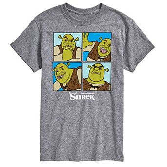 Big & Tall Shrek Grid Tee