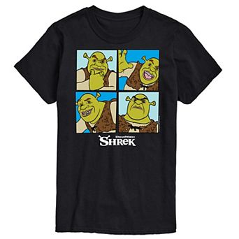 Big & Tall Shrek Grid Tee