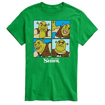 Big & Tall Shrek Grid Tee