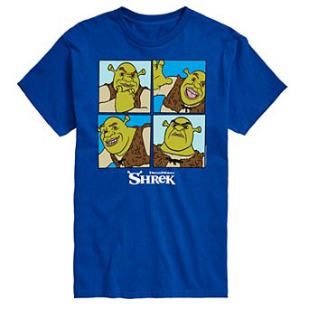 Big & Tall Shrek Grid Tee