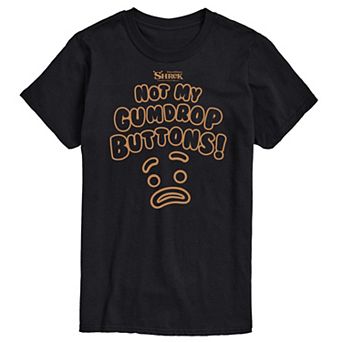 Big & Tall Shrek Grumdrop Buttons Tee