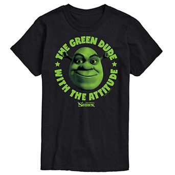 Big & Tall Shrek Green Dude Tee