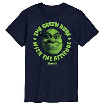 Big & Tall Shrek Green Dude Tee