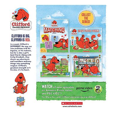 Masterpieces Puzzles Clifford the Big Red Dog 4-Pack Kids Puzzles