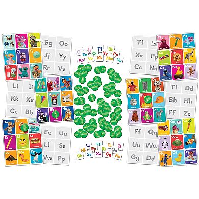 Masterpieces Puzzles Sesame Street Alphabet Bingo
