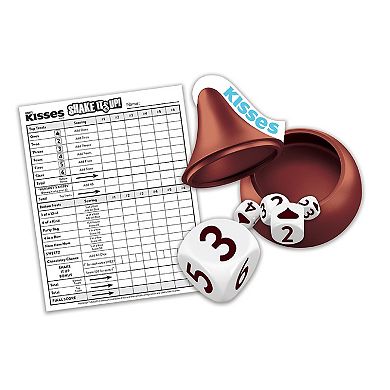 Masterpieces Puzzles HERSHEY'S KISSES Shake it Up! Dice Game