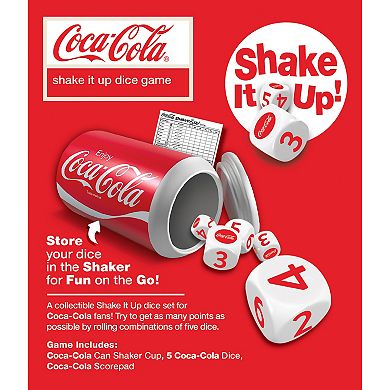 Masterpieces Puzzles Coca-Cola Shake it up! Dice Game