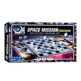 Masterpieces Puzzles NASA Space Mission Checkers
