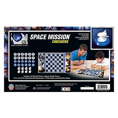 Masterpieces Puzzles NASA Space Mission Checkers