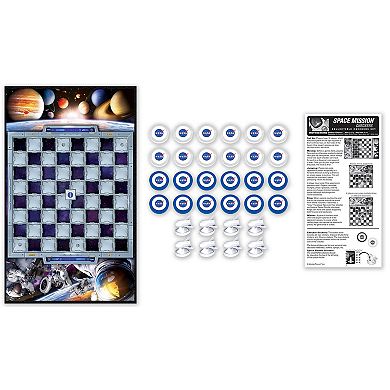 Masterpieces Puzzles NASA Space Mission Checkers