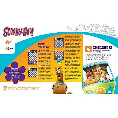 Masterpieces Puzzles Scooby-Doo Checkers