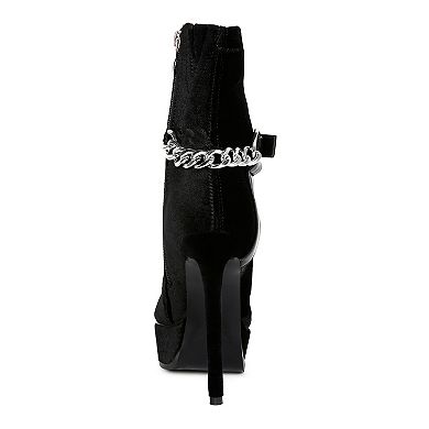 Rag & Co Zeppelin Women's Platform Ankle Boots