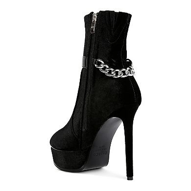 Rag & Co Zeppelin Women's Platform Ankle Boots