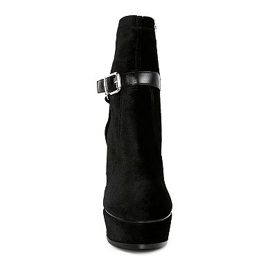 Rag & Co Zeppelin Women's Platform Ankle Boots