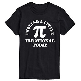 Big & Tall Feeling Irrational Pi Tee