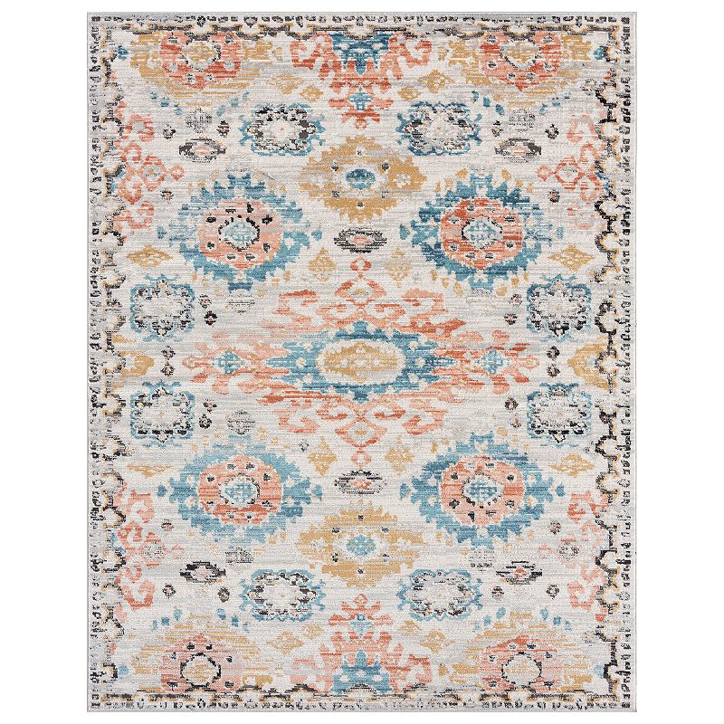KHL Rugs Anabel Janice Rug, Blue, 8X10 Ft